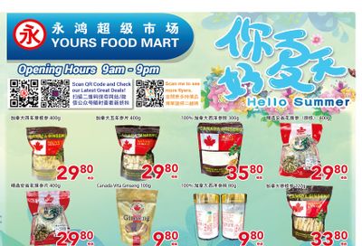 Yours Food Mart Flyer June 14 to 20