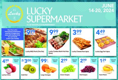 Lucky Supermarket (Surrey) Flyer June 14 to 20