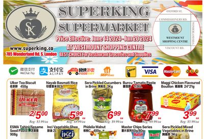 Superking Supermarket (London) Flyer June 14 to 20