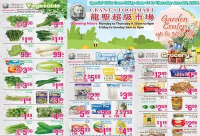 Grant's Food Mart Flyer June 14 to 20