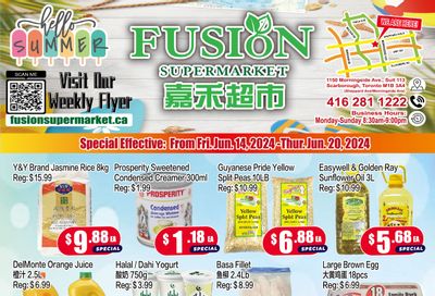 Fusion Supermarket Flyer June 14 to 20