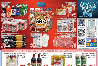 FreshLand Supermarket Flyer June 14 to 20