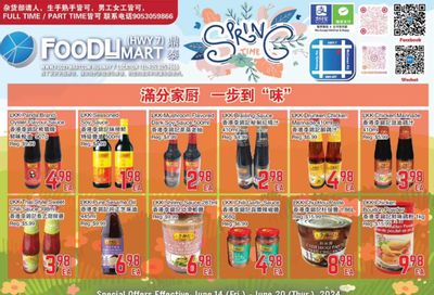 FoodyMart (HWY7) Flyer June 14 to 20