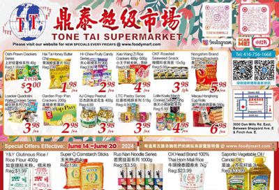 Tone Tai Supermarket Flyer June 14 to 20