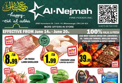 Alnejmah Fine Foods Inc. Flyer June 14 to 20