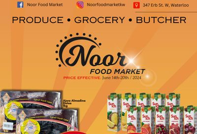 Noor Food Market Flyer June 14 to 20