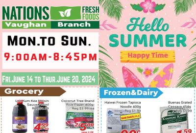 Nations Fresh Foods (Vaughan) Flyer June 14 to 20