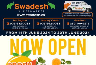 Swadesh Supermarket Flyer June 14 to 20