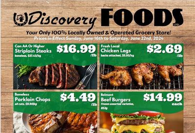 Discovery Foods Flyer June 16 to 22