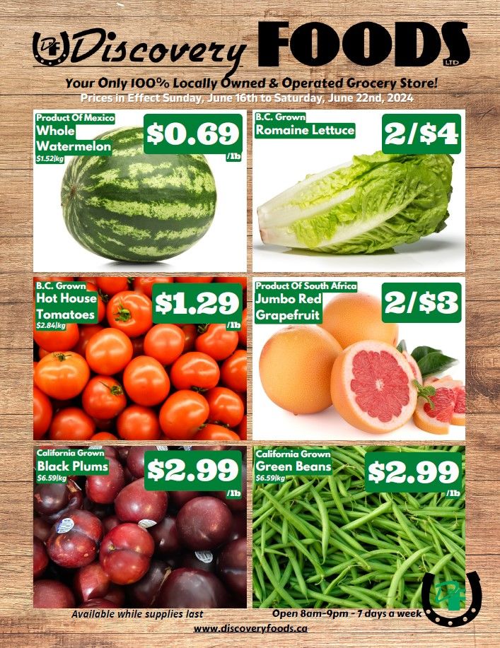 Discovery Foods Flyer June 16 to 22