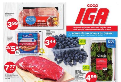 Coop IGA Flyer June 20 to 26