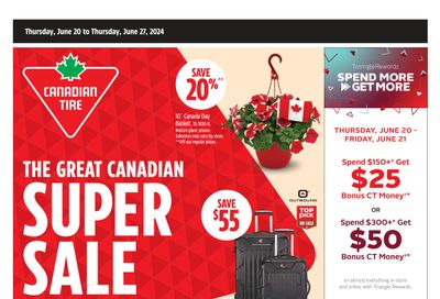 Canadian Tire (ON) Flyer June 20 to 27