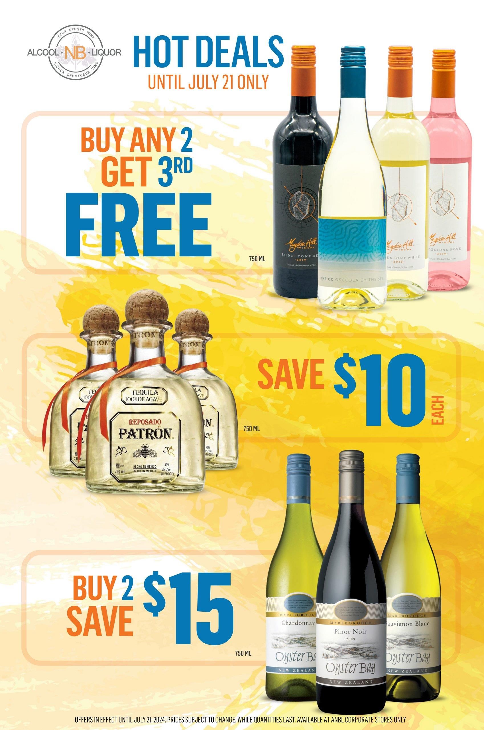 Alcool NB Liquor Flyer June 17 to 23