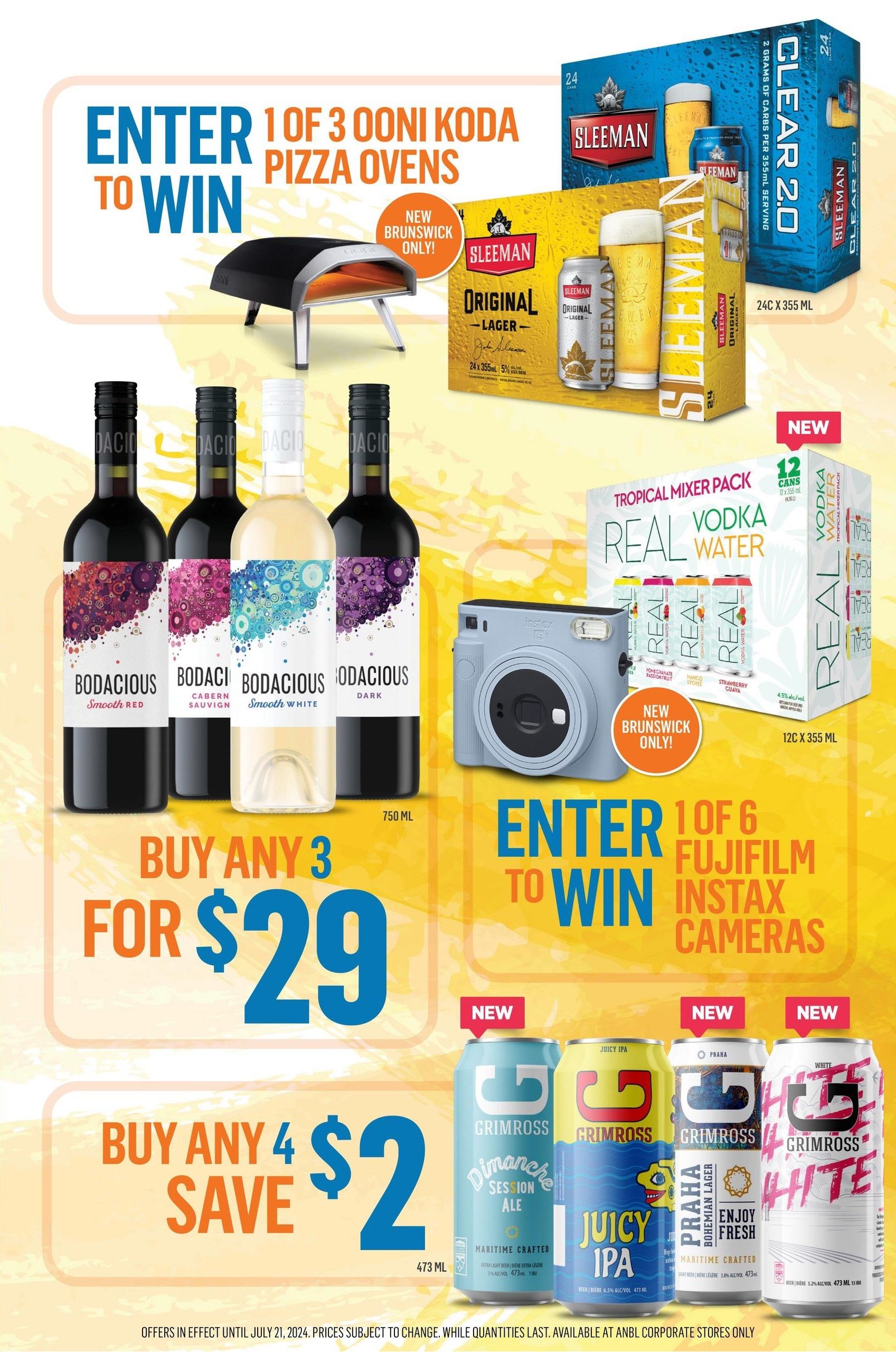 Alcool NB Liquor Flyer June 17 to 23