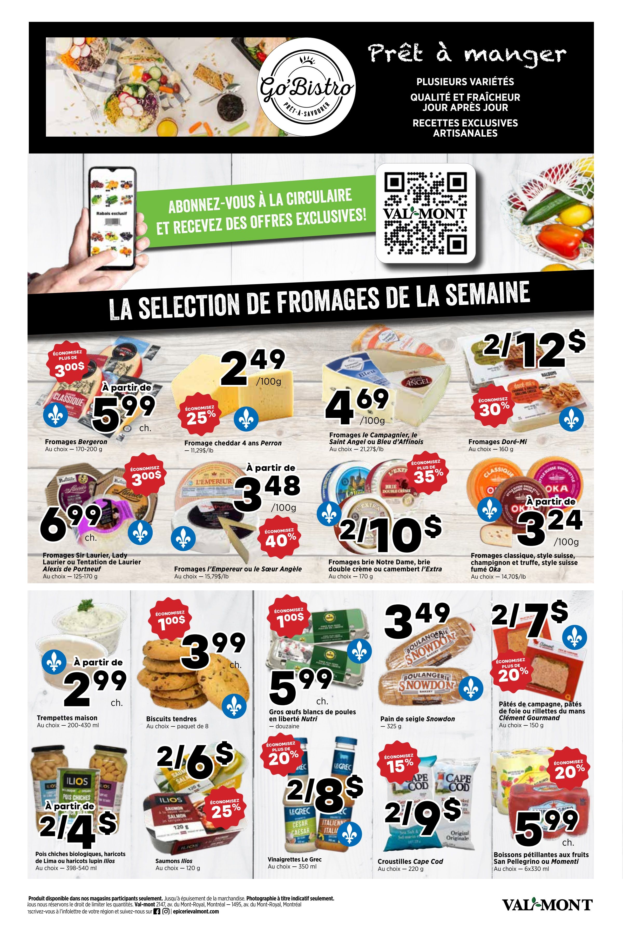 Val-Mont Flyer June 20 to 26