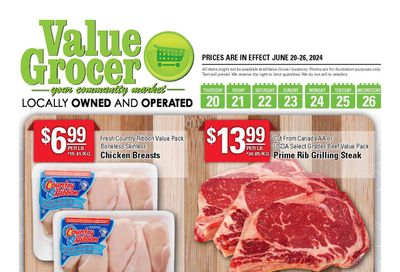 Value Grocer Flyer June 20 to 26