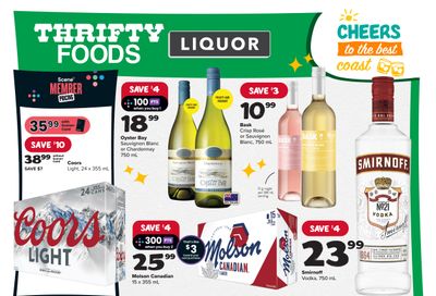 Thrifty Foods Liquor Flyer June 20 to 26