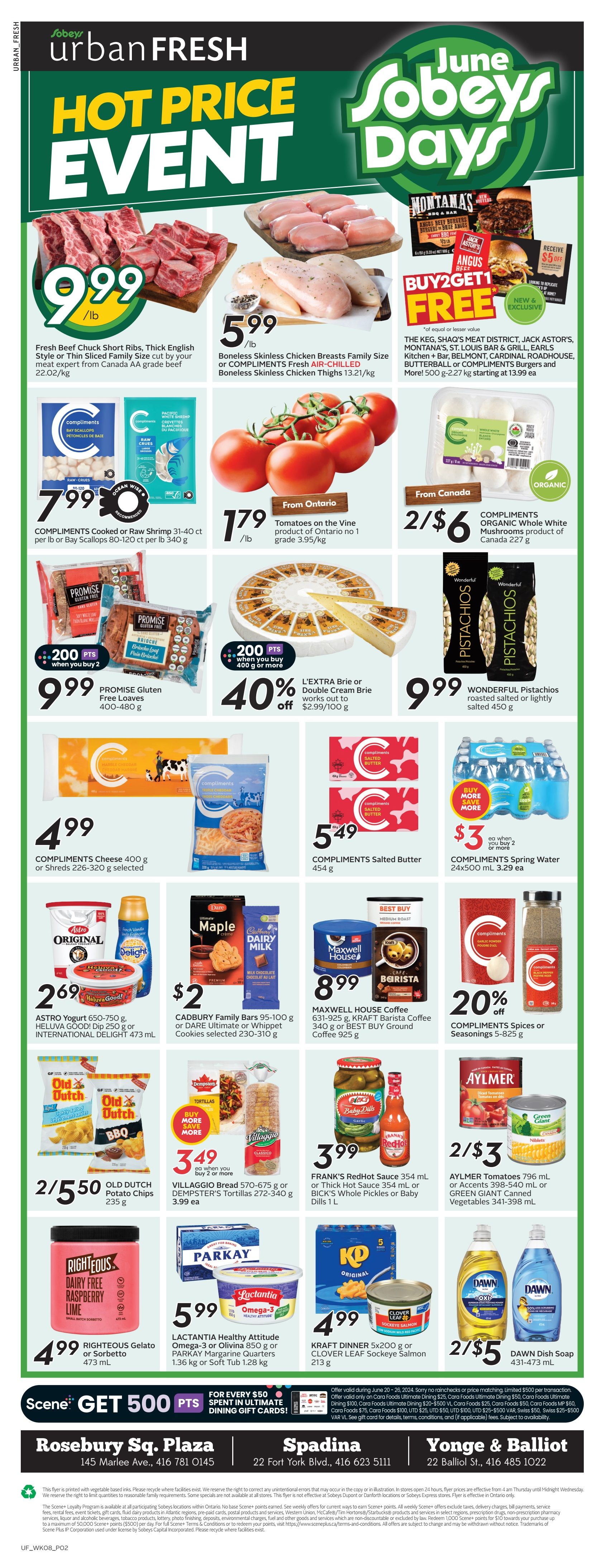 Sobeys Urban Fresh Flyer June 20 to 26