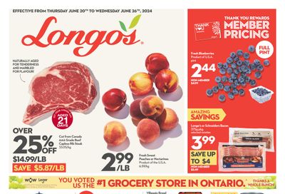 Longo's Flyer June 20 to 26