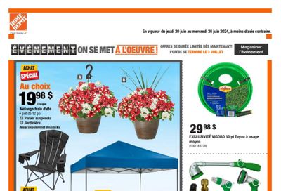 Home Depot (QC) Flyer June 20 to 26