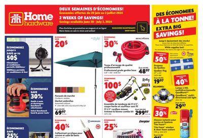 Home Hardware (QC) Flyer June 20 to July 3