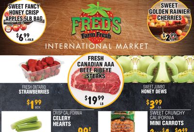 Fred's Farm Fresh Flyer June 19 to 25