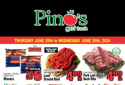 Pino's Flyer June 20 to 26