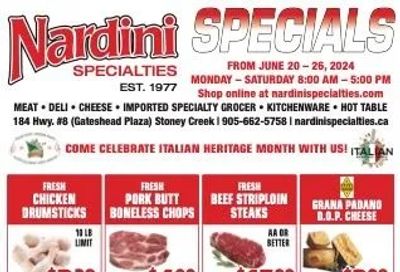 Nardini Specialties Flyer June 20 to 26