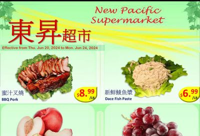 New Pacific Supermarket Flyer June 20 to 24