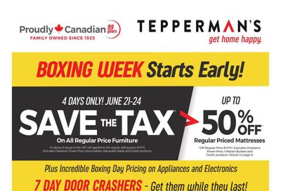 Tepperman's Flyer June 21 to 27