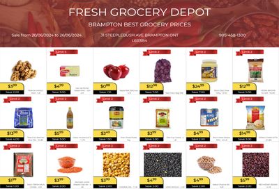 Fresh Grocery Depot Flyer June 20 to 26