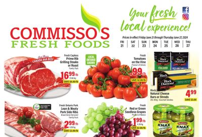 Commisso's Fresh Foods Flyer June 21 to 27