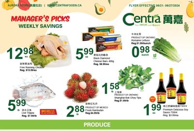 Centra Foods (Aurora) Flyer June 21 to 27