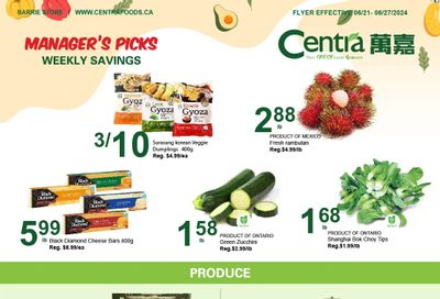 Centra Foods (Barrie) Flyer June 21 to 27