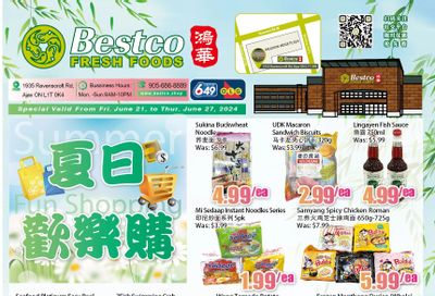 BestCo Food Mart (Ajax) Flyer June 21 to 27