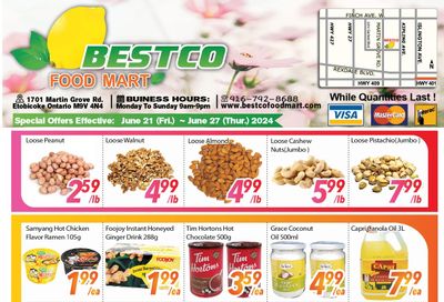 BestCo Food Mart (Etobicoke) Flyer June 21 to 27