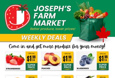 Joseph's Farm Market Flyer June 21 to 26