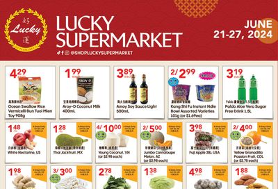 Lucky Supermarket (Calgary) Flyer June 21 to 27