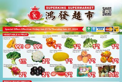 Superking Supermarket (North York) Flyer June 21 to 27