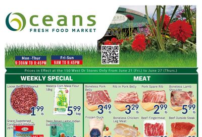 Oceans Fresh Food Market (West Dr., Brampton) Flyer June 21 to 27