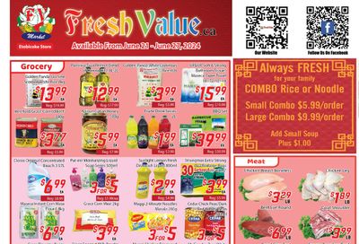 Fresh Value (Etobicoke) Flyer June 21 to 27