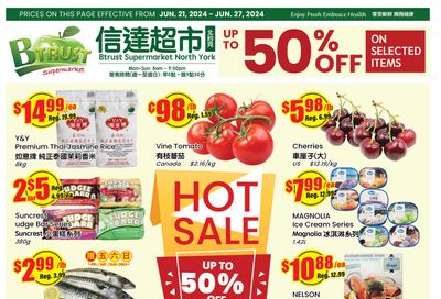 Btrust Supermarket (North York) Flyer June 21 to 27