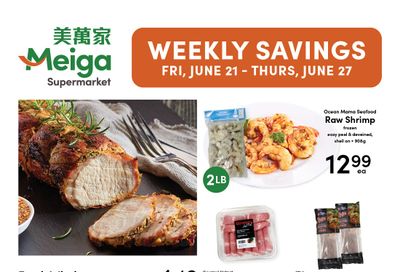 Meiga Supermarket Flyer June 21 to 27