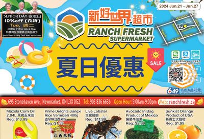 Ranch Fresh Supermarket Flyer June 21 to 27