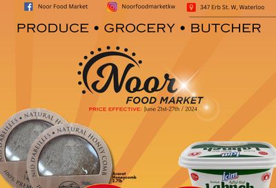 Noor Food Market Flyer June 21 to 27