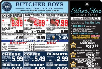 Butcher Boys Grocery Store Flyer June 21 to July 1