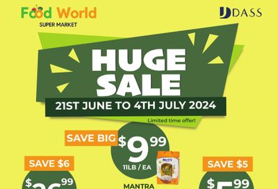 Food World Supermarket Flyer June 21 to July 4