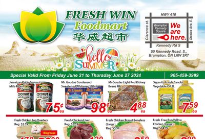 Fresh Win Foodmart Flyer June 21 to 27