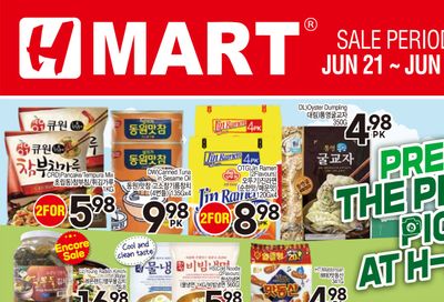 H Mart (West) Flyer June 21 to 27