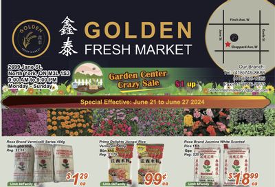 Golden Fresh Market Flyer June 21 to 27